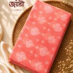 Jamdani Saree for Older Women Red